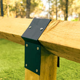 Knee Rail Fence Bracket for 4" x 4" Birdsmouth & Diamond Posts