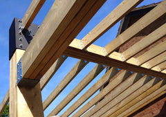 Framola™ Extra Strong Timber Rafter Bracket - Suitable for 5" x 2" Timber - Indoor Outdoors