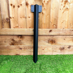 Extra-Long Straight Railway Sleeper Bracket with Stake