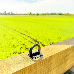 Lockable Throw-Over Gate Loop Bracket for 3" Gates