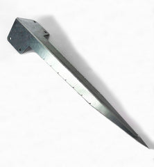 Heavy Duty Corner Railway Sleeper Bracket With Stake - Indoor Outdoors