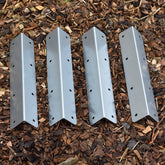 SleeperFit 2-Tier Internal or External Corner Railway Sleeper Bracket - Suitable for Planters, Raised Beds, Driveway & Path Edging - Indoor Outdoors