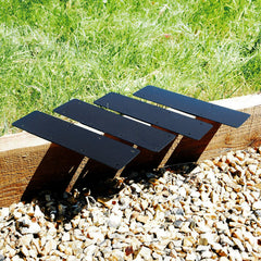 Jumbo 2-Tier Flat Railway Sleeper Joining Bracket - Indoor Outdoors