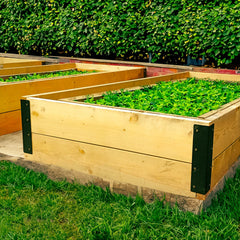 2-Tier Large External Corner Railway Sleeper Bracket (Pack of 4)