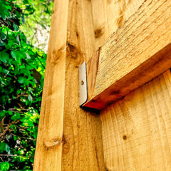 Fence Panel Clips for 2" / 50mm Wood (Pack of 4)