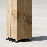 Heavy-Duty T-Pillar Blade Post Support Bracket for 4" / 100mm Wood