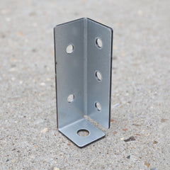 Universal Fence Post Post-to-Floor-to-Wall Fixing Bracket
