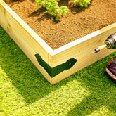 Arrow Head Decorative Corner Railway Sleeper Bracket (Pack of 4)