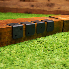Domino-Style Corner L-Shape Brackets (Pack of 4)