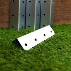 Internal & External Small Corner Railway Sleeper Brackets (Pack of 4)