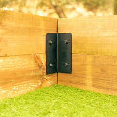 Internal Decorative Corner Railway Sleeper Bracket (Pack of 4)