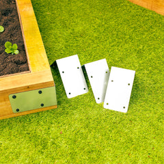 Jumbo 2-Tier Corner Railway Sleeper Bracket (Pack of 4)