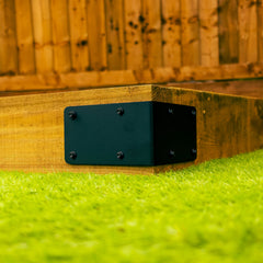 Jumbo 2-Tier Corner Railway Sleeper Bracket (Pack of 4)