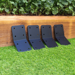 Extra-Strong 45° Angled Corner Railway Sleeper Bracket