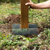 Fence Post Anchor Brackets Pair for 4" / 100mm Wood