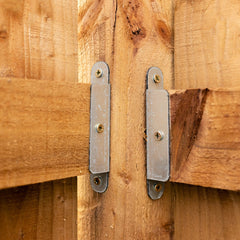 Invisible One-Sided Fence Panel Clips (Pack of 4)