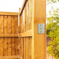 Fence Panel Clips for 2" / 50mm Wood (Pack of 4)