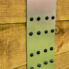 3-Tier Straight Flat Galvanised Steel Railway Sleeper Bracket