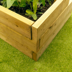 3-Tier Corner Galvanised Steel Railway Sleeper Bracket