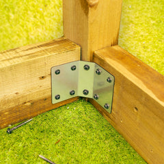 Deck Framing Brackets for 4" / 100mm Wood (Pack of 4)