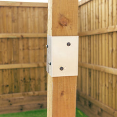 Fence Post Extender Bracket Pairs for 6" / 150mm Wood