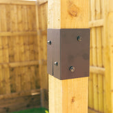 Fence Post Extender Bracket Pairs for 4" / 100mm Wood