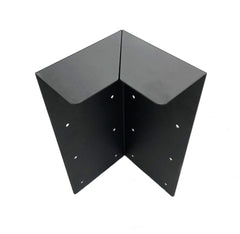 2 Tier Large External Corner Railway Sleeper Brackets - Indoor Outdoors