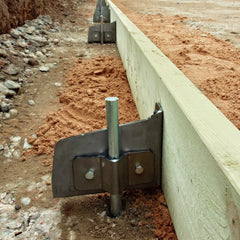 Re-Usable Adjustable Concrete Shuttering Formwork Brackets with Pin