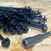 SleeperFit Official Black Timber Railway Sleeper Framola Pergola Screws - Indoor Outdoors