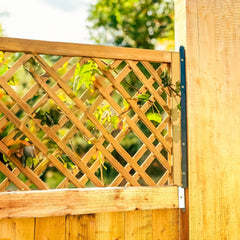 Trellis Topper Fence Extension Brackets Pair