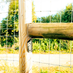 Fixing Bracket for 4" or 6" Round Fence Posts (Pack of 4)