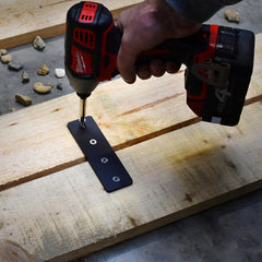 SleeperFit Ultra-Strong Multi-Purpose Small Straight Flat Bracket - Indoor Outdoors