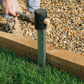 Basic Railway Sleeper Stake Bracket (Pack of 4)