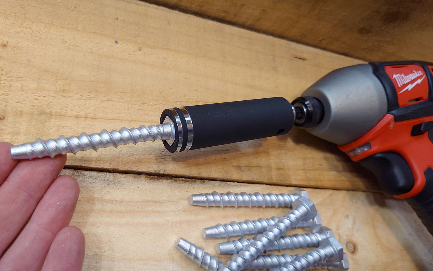 Timber Fixing Universal Magnetic Fixing Hex Bit for Screwdrivers Drill - Indoor Outdoors