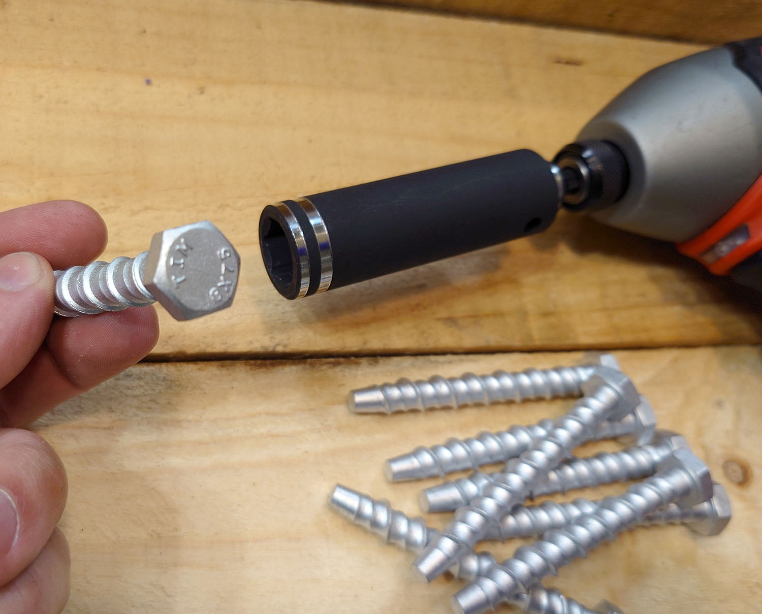 Timber Fixing Universal Magnetic Fixing Hex Bit for Screwdrivers Drill - Indoor Outdoors