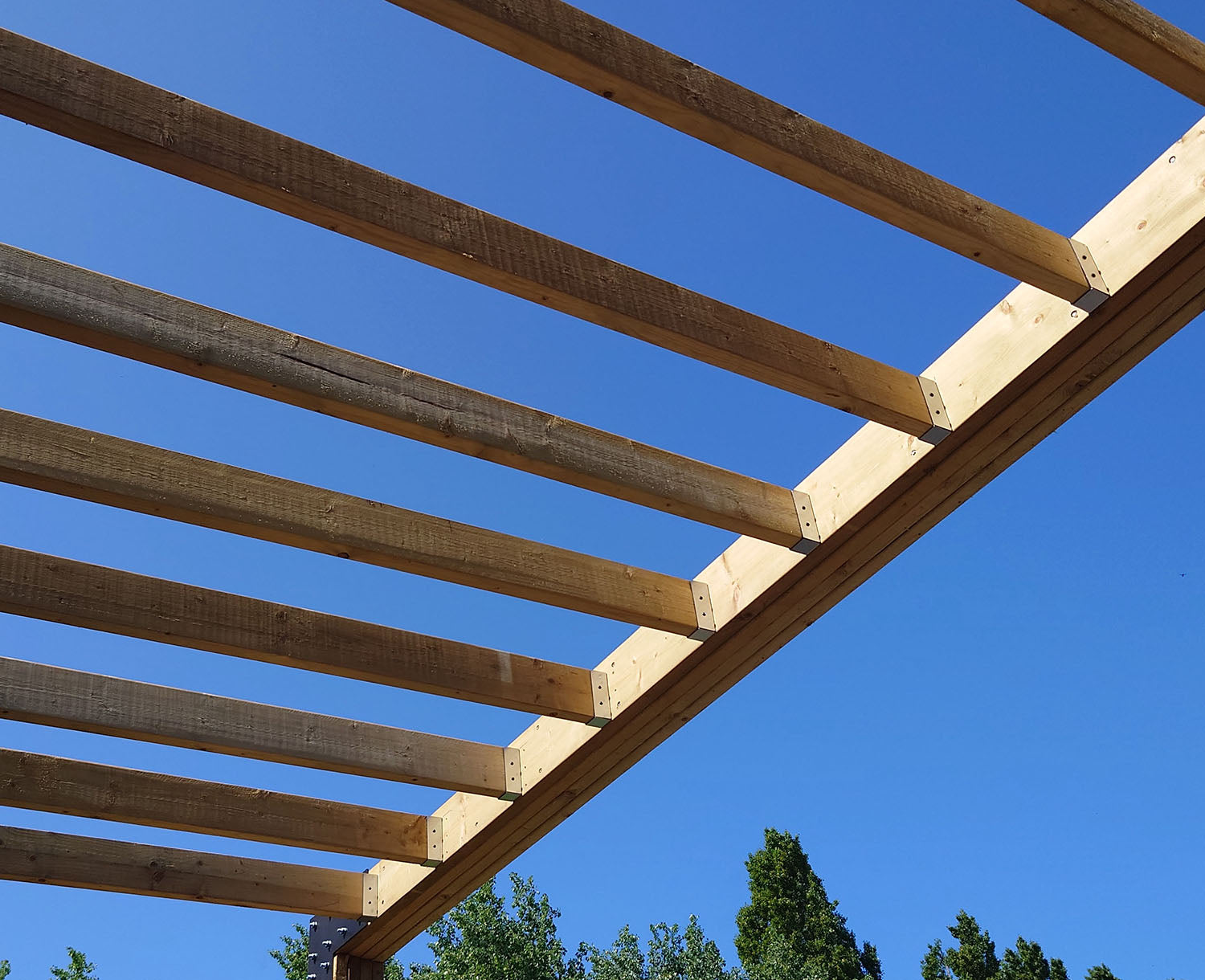Framola™ Extra Strong Timber Rafter Bracket - Suitable for 6" x 2" Timber - Indoor Outdoors