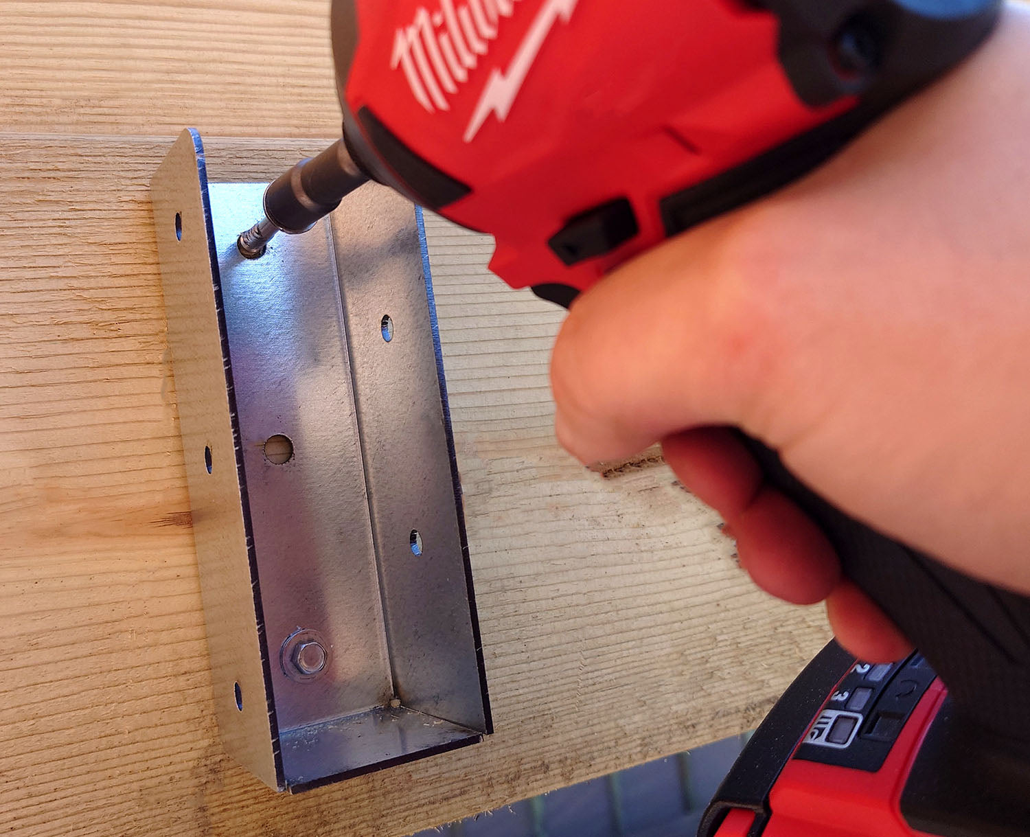 Framola™ Extra Strong Timber Rafter Bracket - Suitable for 6" x 2" Timber - Indoor Outdoors