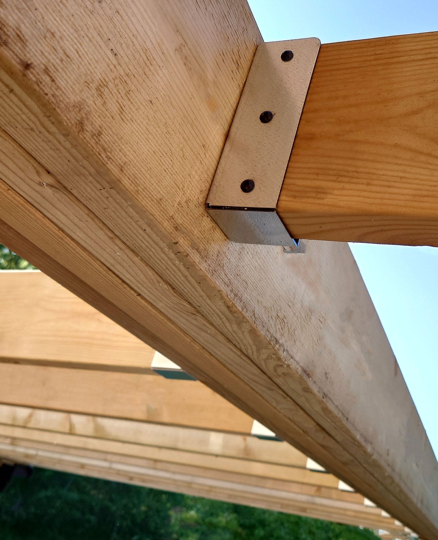 Framola™ Extra Strong Timber Rafter Bracket - Suitable for 6" x 2" Timber - Indoor Outdoors