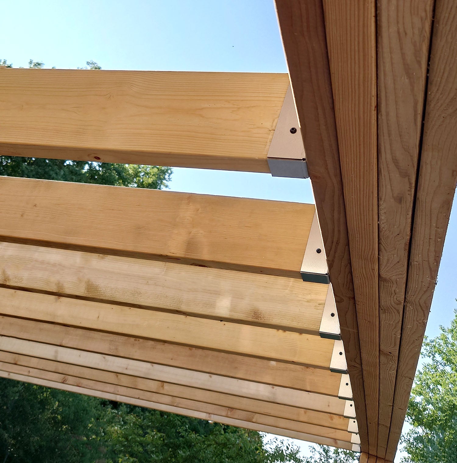 Framola™ Extra Strong Timber Rafter Bracket - Suitable for 6" x 2" Timber - Indoor Outdoors