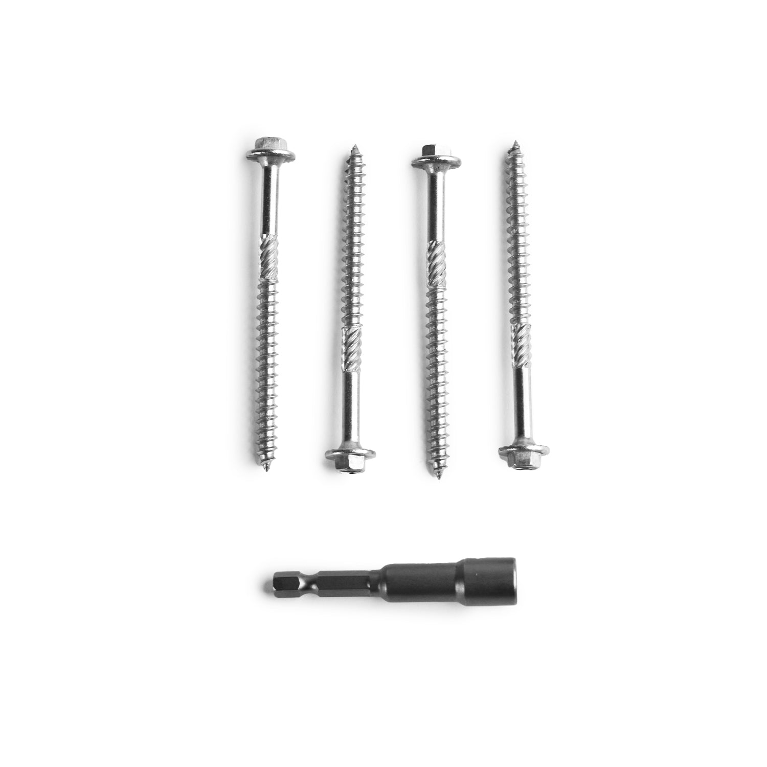 SleeperFit Official Stainless Steel Timber Railway Sleeper Screws - Indoor Outdoors