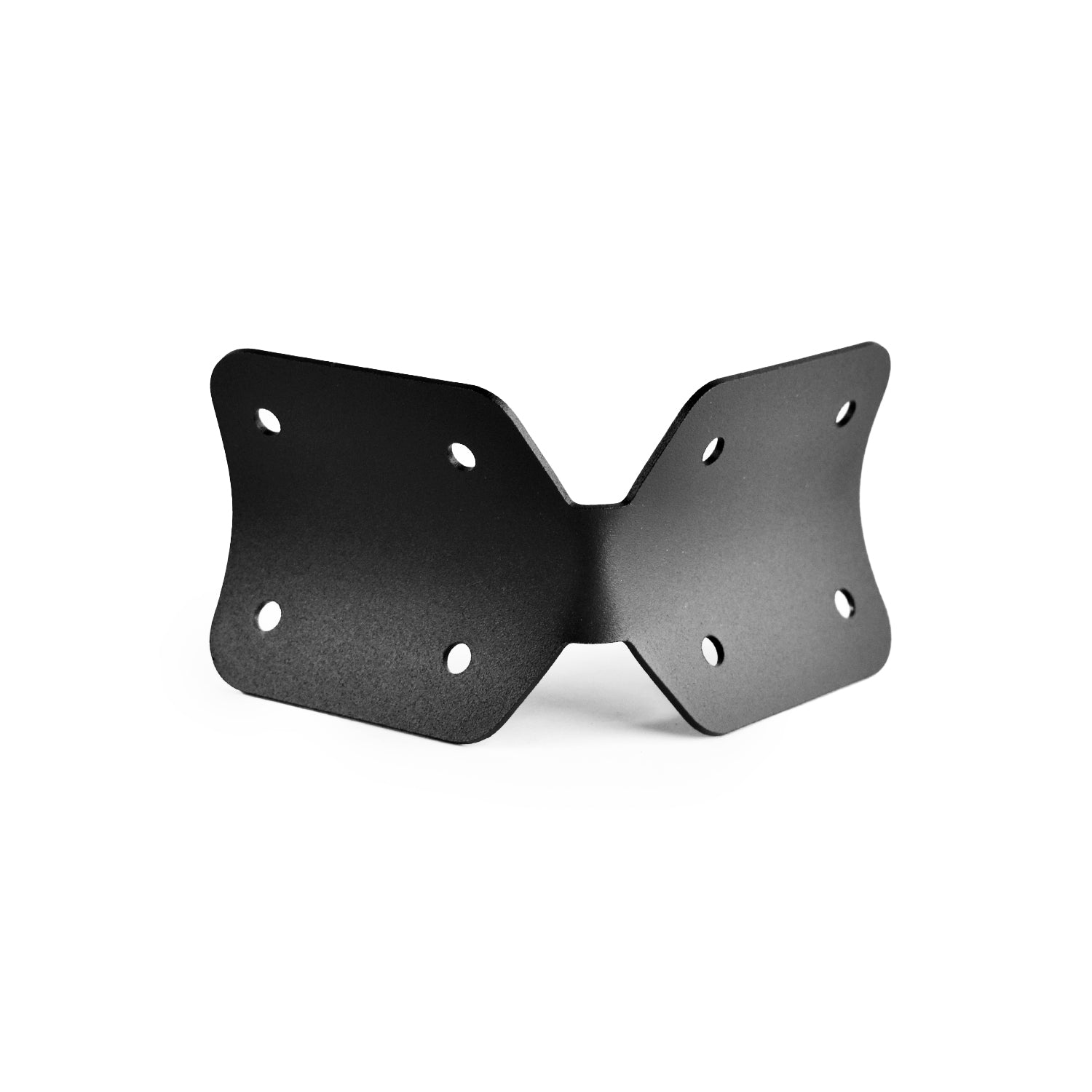 Round Fencing Post Fixing Bracket - Black - Indoor Outdoors (8989166727)