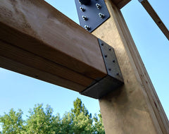 HeavyFix Large Heavy Duty Rafter Brackets - Indoor Outdoors