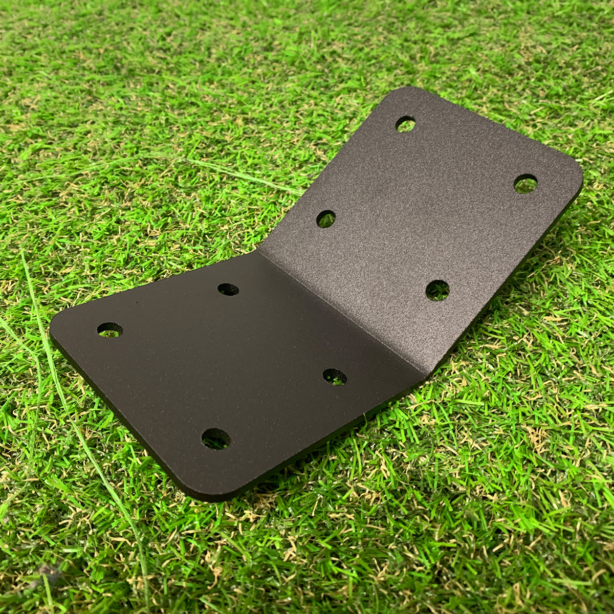 Extra Strong 45° Angled Galvanised Steel Timber Railway Sleeper Bracket - Indoor Outdoors