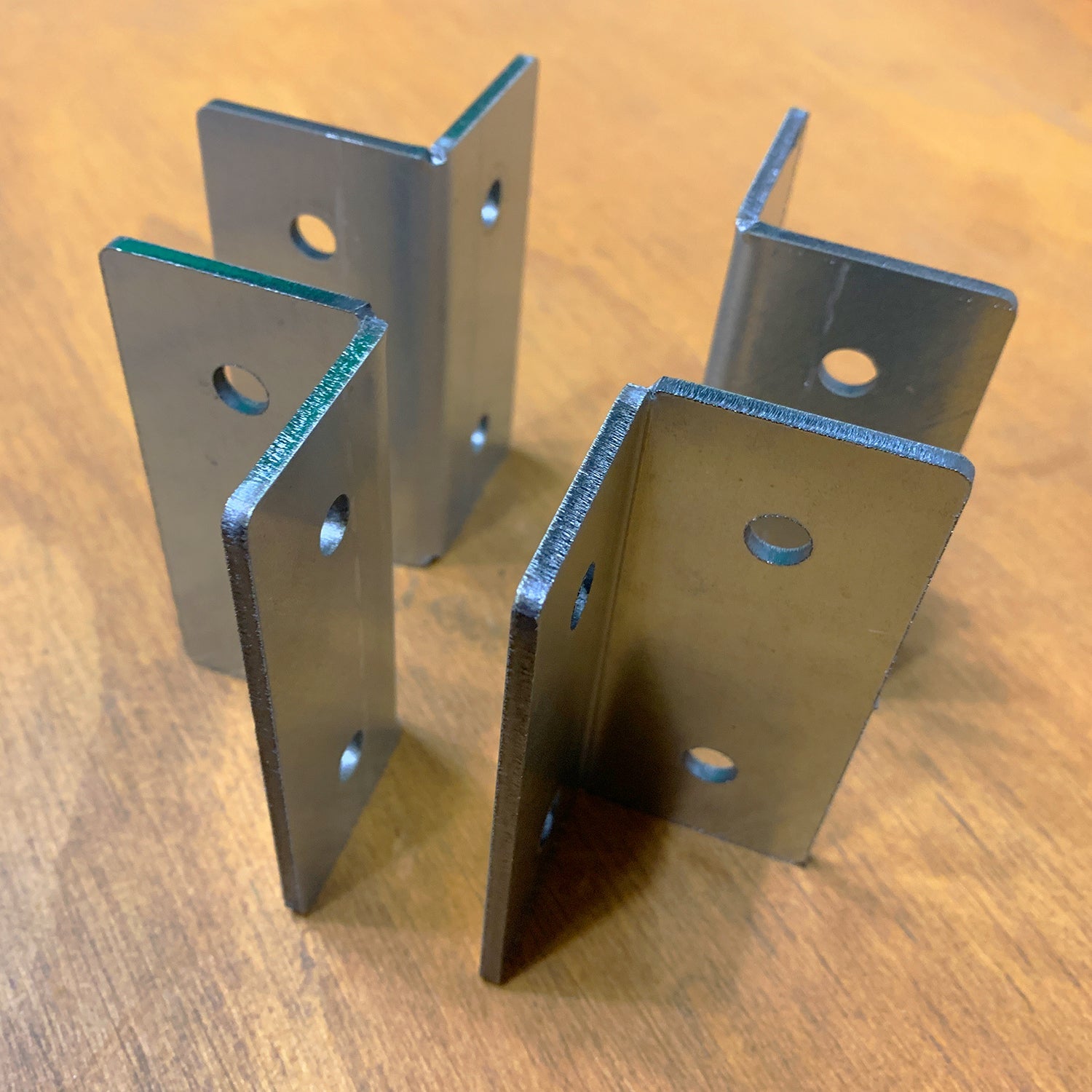 Extra Strong Corner Reinforcement Galvanised Brackets - Indoor Outdoors