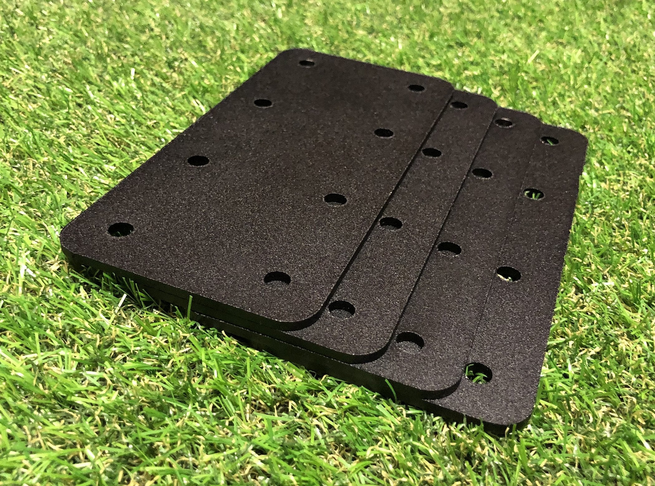 Small Straight Flat Railway Sleeper Brackets - Indoor Outdoors