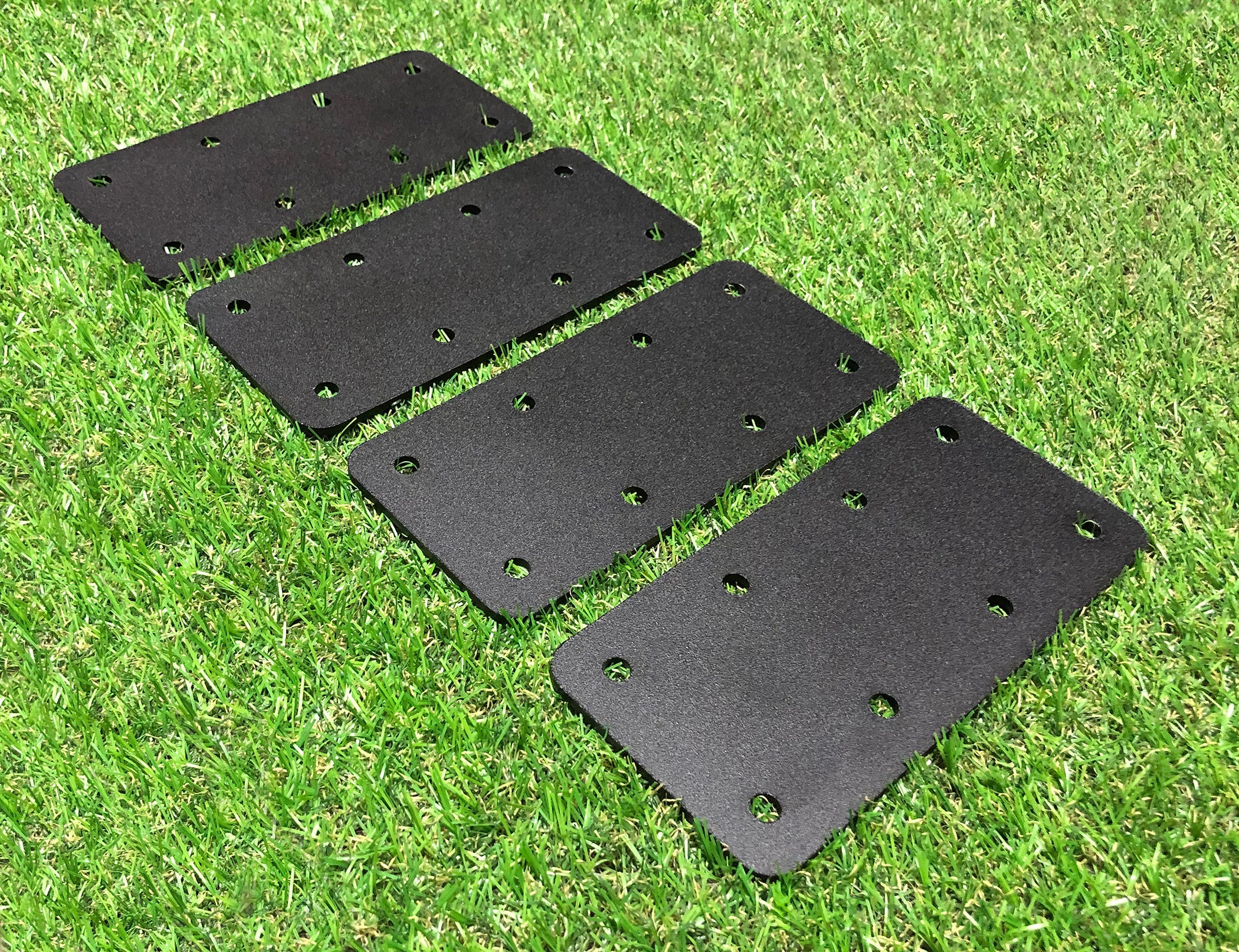 Small Straight Flat Railway Sleeper Brackets - Indoor Outdoors