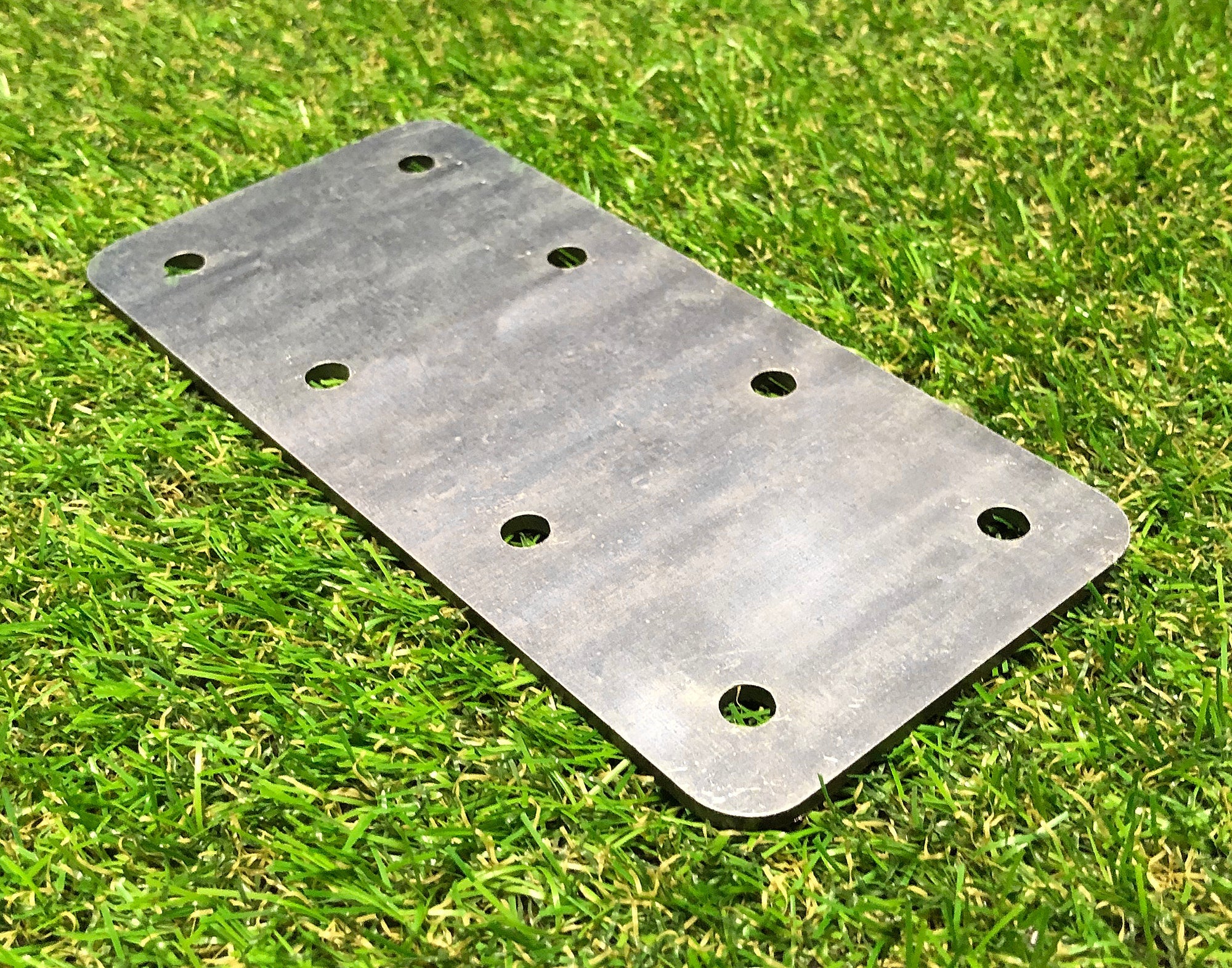 Small Straight Flat Railway Sleeper Brackets - Indoor Outdoors