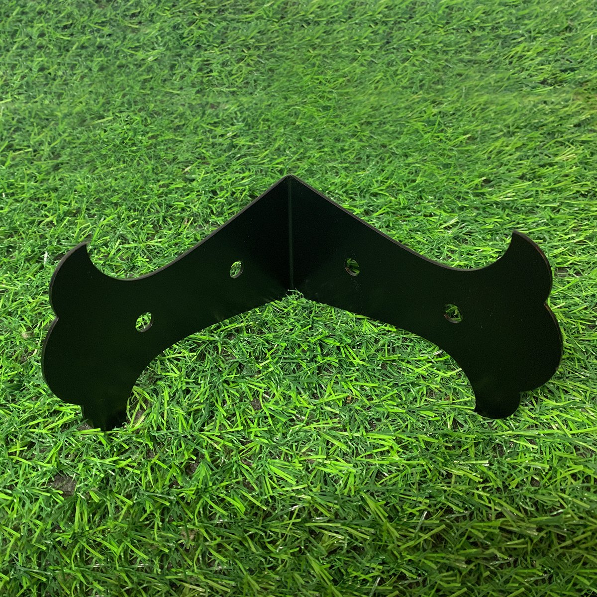 Fancy Corner Railway Sleeper Brackets - Indoor Outdoors