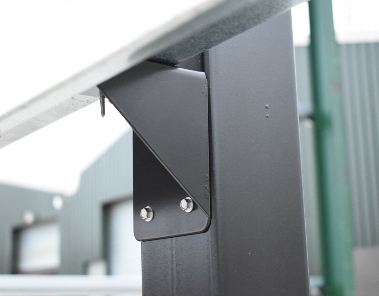 Heavy Duty Steel Purlin Cleat Bracket - Indoor Outdoors
