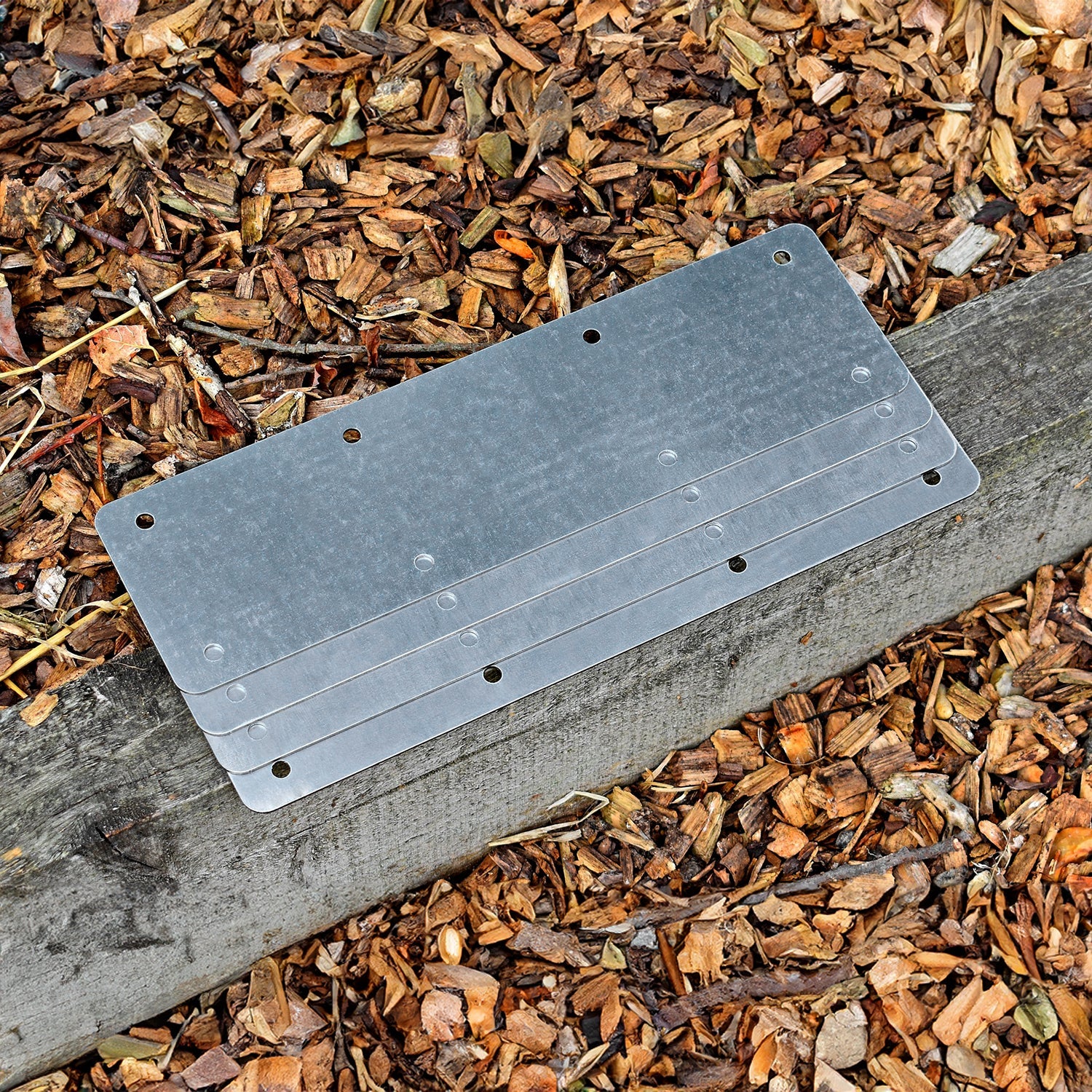 Jumbo 2-Tier Flat Railway Sleeper Joining Bracket - Indoor Outdoors